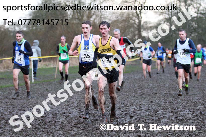 Senior mens Northern Cross Country Champs., Witton Park, Blackburn. Photo: David T. Hewitson/Sports for All Pics